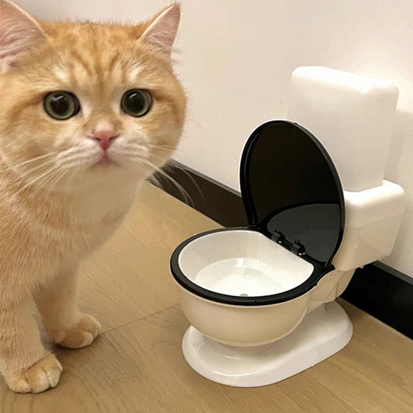 Automatic Cat Toilet Water Dispenser - Polypropylene