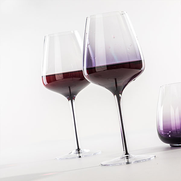 Cone Spherical Wine Glass Set - 2 Sizes Available from Apollo Box