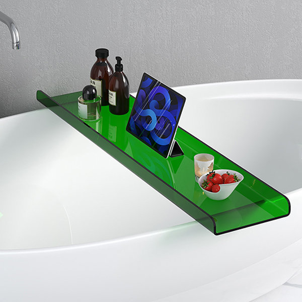 Bathtub Storage Rack - Acrylic - Green - Blue - Orange - 5