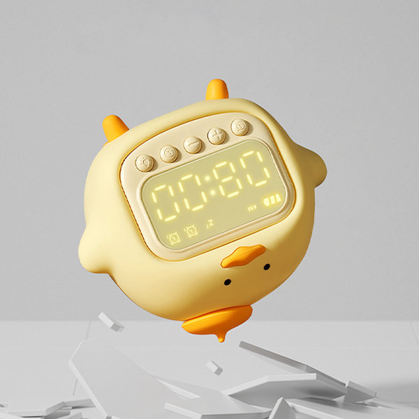 Duck Alarm Clock - USB - Night Light - ApolloBox