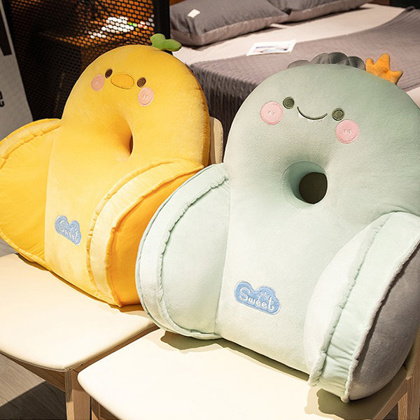 Cute Rabbit Plush, Car Headrest Pillow, Seat Cushion, Cute Car Accessories  Interior, Car Ornament, Comfortable Soft Pillow 