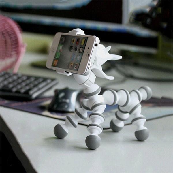 Pony Phone Stand - ABS - White - Black