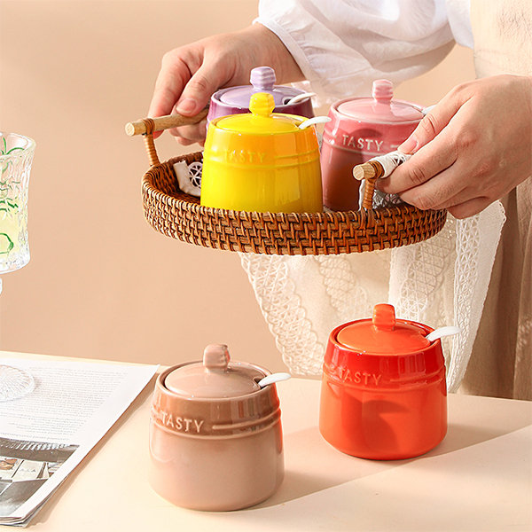 Modern Seasoning Jar Set from Apollo Box