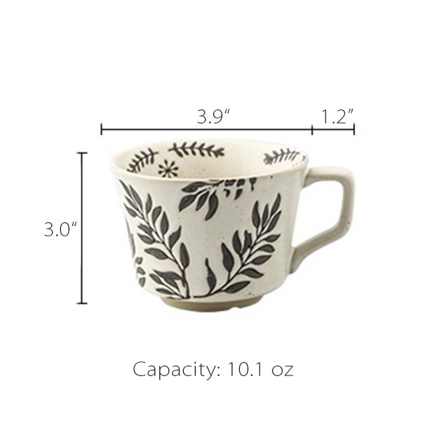 Modern Mug - Ceramic - 3 Patterns from Apollo Box