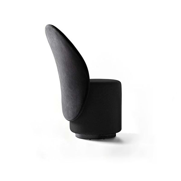 Black dressing room discount chair