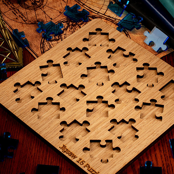 Brain Teasing Puzzle - Wood - Acrylic