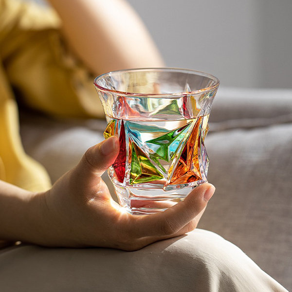 Beautiful Cup - Soda Lime Glass - 4 Patterns - ApolloBox