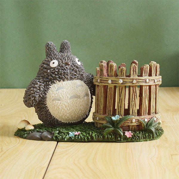 Pencil holder figurines Totoro by the pond - My Neighbor Totoro