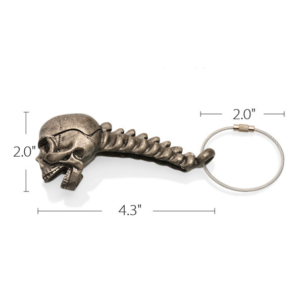 Skull Bottle Opener - Zinc Alloy - ApolloBox