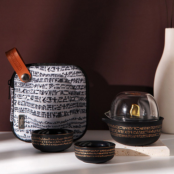 Mushroom Ceramic Tea Set –