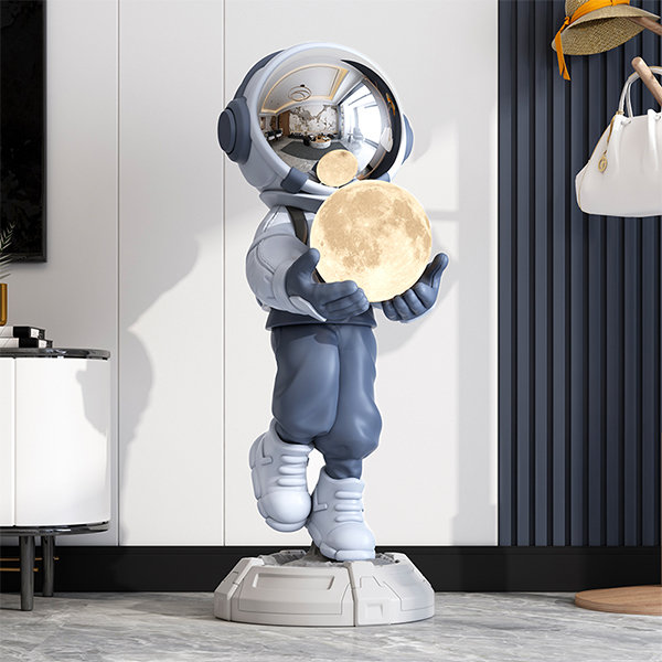 Astronaut Decor - Resin - Blue - White - 4 Colors