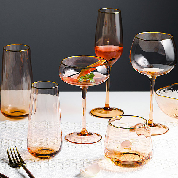 Modern Wine and Champagne Glass from Apollo Box