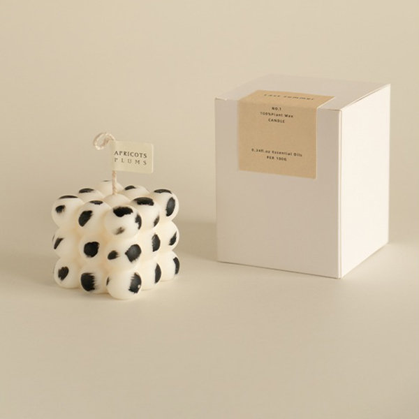 Graffiti Rubik&apos;s Cube Aromatherapy Candle - Wax