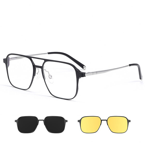 3-in-1 Sunglasses - Polarized Sunglasses and Night Vision Glasses