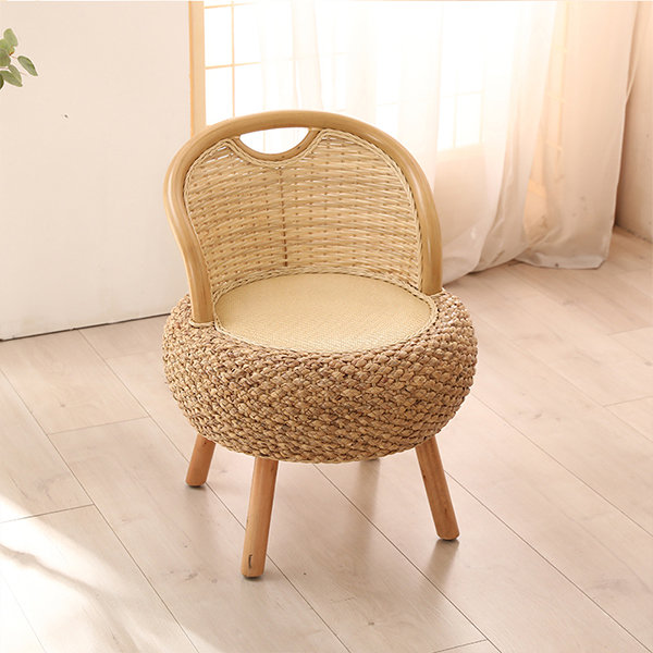 Round rattan outlet seat