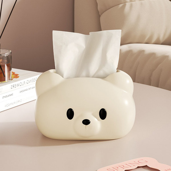 Ins Style Tissue Box Cute Bear Tissue Paper Holder - China Tissue