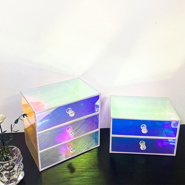 Iridescent Acrylic Organizer from Apollo Box