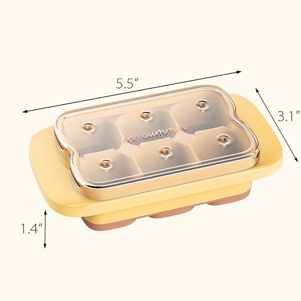 Mini Ice Pop Mold - Food Grade TPR PP - 4 Colors - ApolloBox
