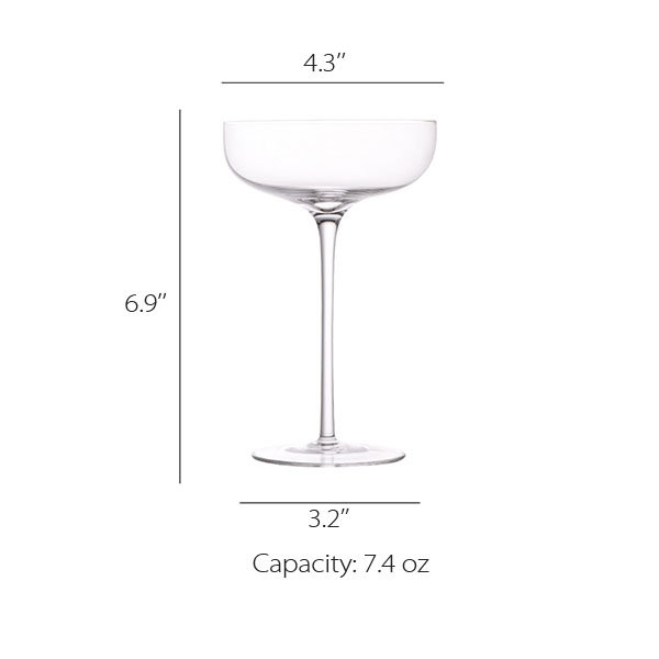 Creative Fish Shaped Cocktail Glass - 2 Patterns from Apollo Box