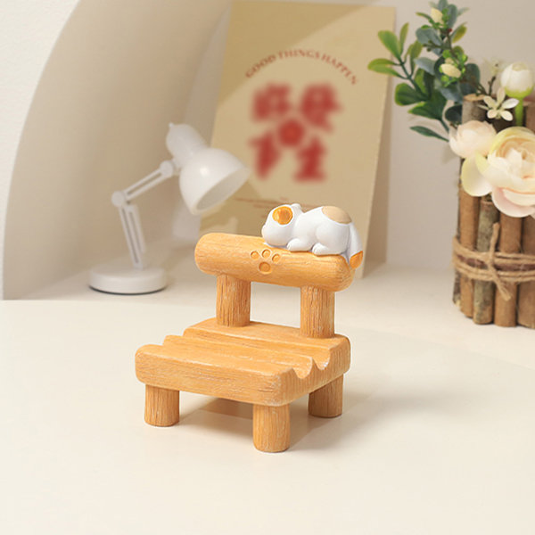 Corgi Phone Holder - Resin - Cute Animal Design - ApolloBox