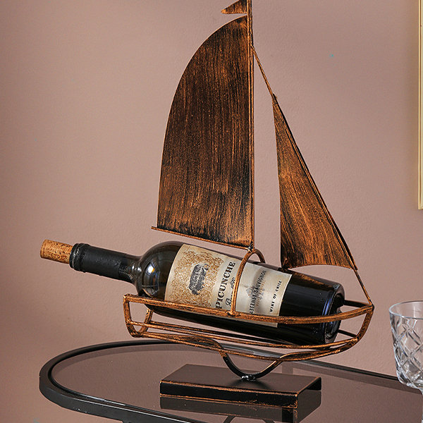 Boat discount wine rack