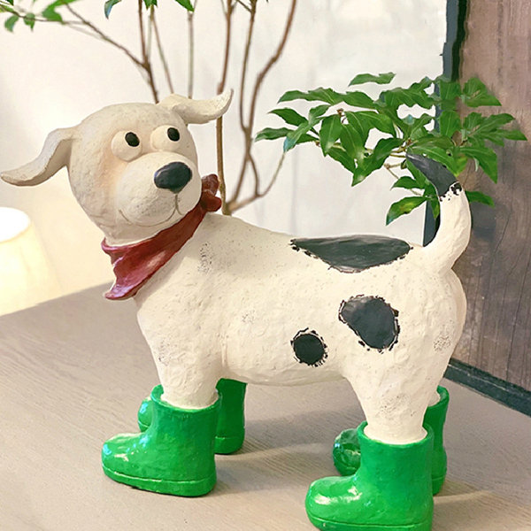 Outdoor Dog Decor - Resin