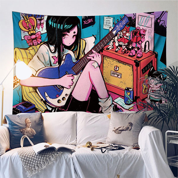 Shop Anime Tapestry Wall Hanging Anime Tapest at Artsy Sister.