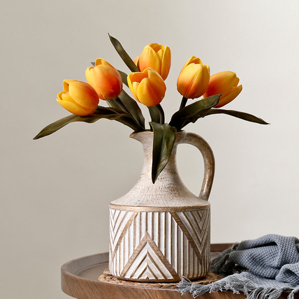 Vintage American Style Vase - Ceramic - Small - Large