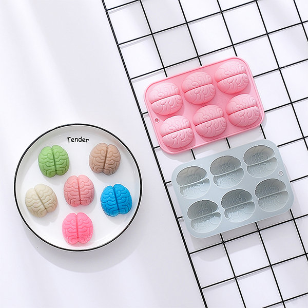 Heart Shaped Ice Cubes - Plastic - Blue - Pink - 3 Colors - ApolloBox