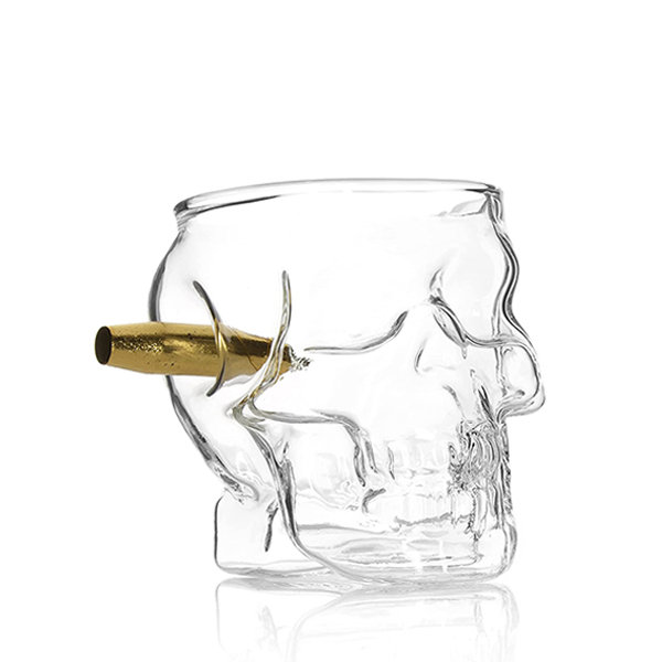 Unique Skull Wine Glass from Apollo Box