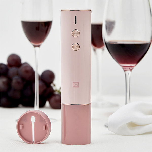 Electric Wine Opener - Pink - Blue - Black