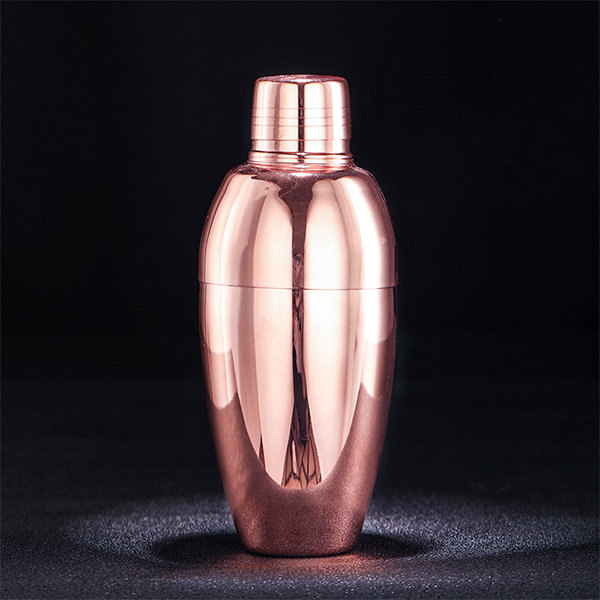 Stainless Steel Cocktail Shaker - Silver - Gold - Rose Gold - 5 Patterns  from Apollo Box