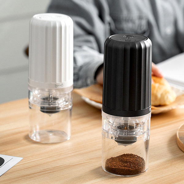 Electric Gravity Induction Pepper Grinder - Ceramic - Metal - Black -  Silver from Apollo Box