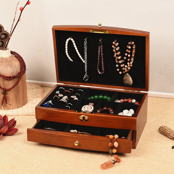 Mini Cherry Blossom Jewelry Storage Box - ApolloBox