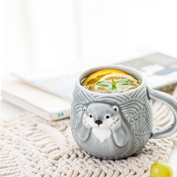 3D Otter Mug