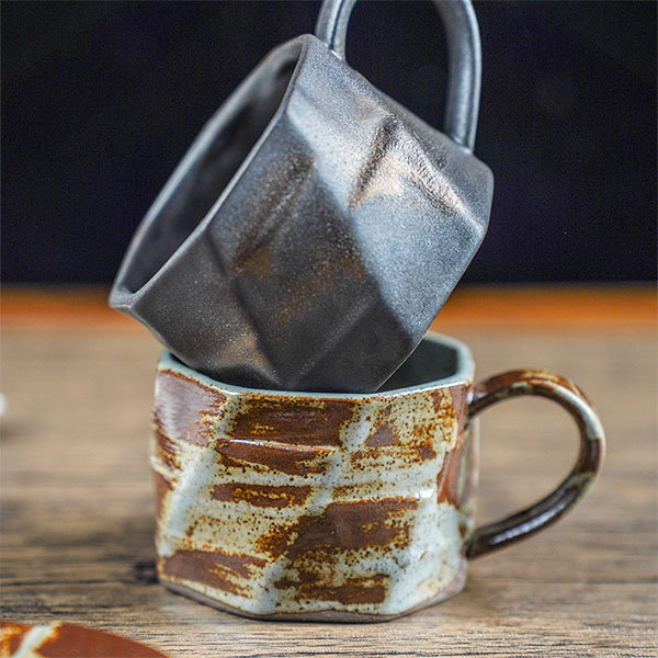 Modern Mug - Ceramic - 3 Patterns from Apollo Box