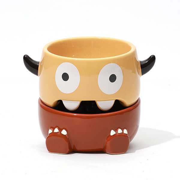 Pudding Dog Coffee Pot and Cup Set - Ceramic - Cartoon-inspired Design -  ApolloBox