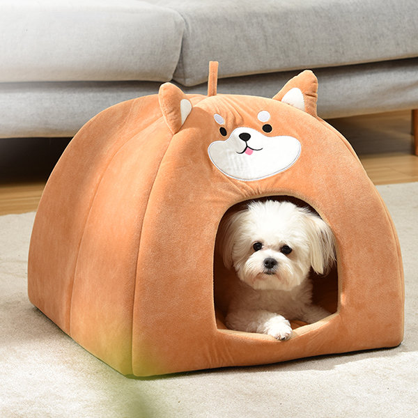 New Pet House Cat Dog Cute igloo Christmas Gifts Box Shape Kennel