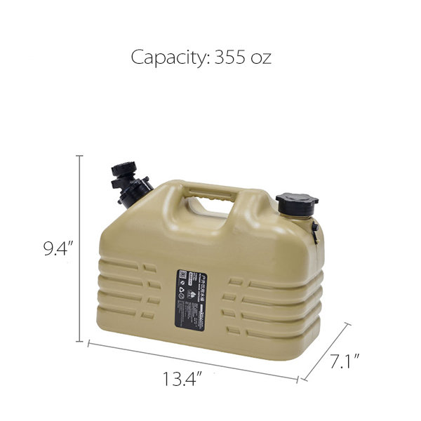 Portable Water Storage Bucket - Outdoor - Khaki - Green from Apollo Box