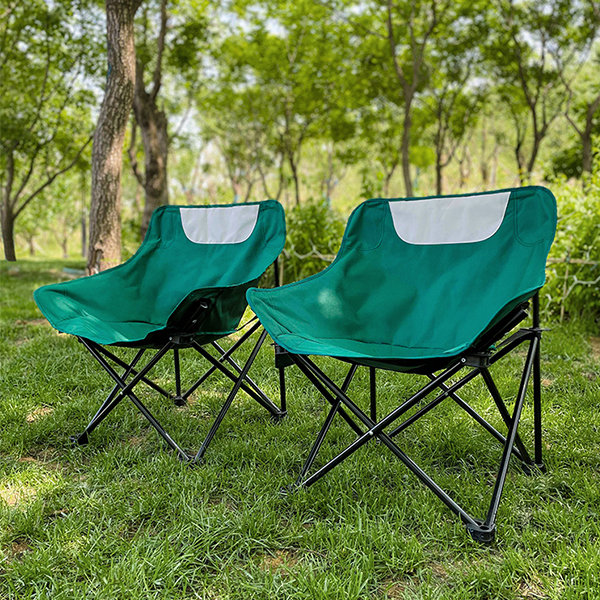 Outdoor Camping Folding Chair - Green - Black - Beige - ApolloBox