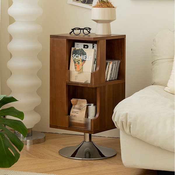 Rotating Side Table - Wood - Practical Solution from Apollo Box