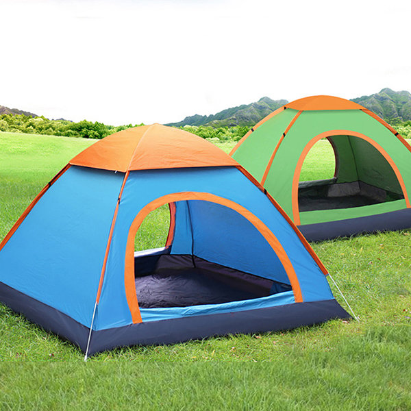 Fully Automatic Camping Tent - Blue - Green - 6 Patetrns