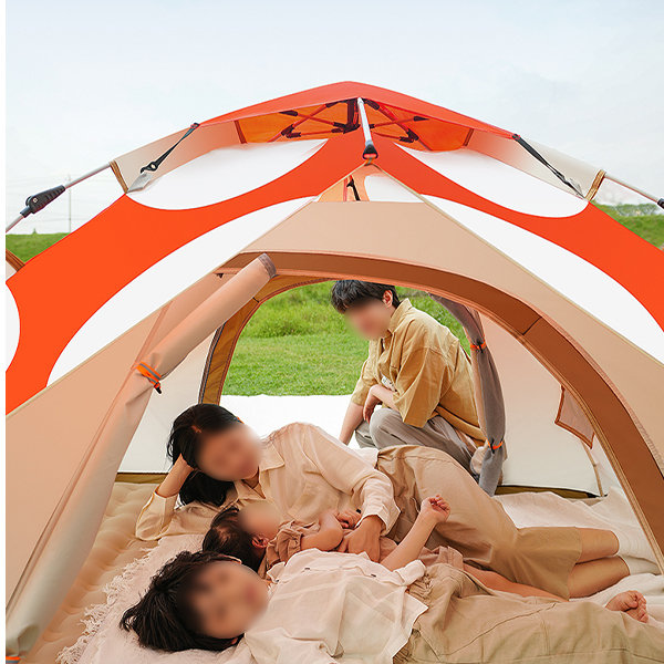 Pop-up Mushroom Play Tent - Cotton - For Kids' Room - ApolloBox