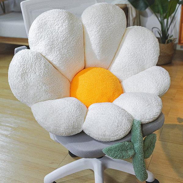 Flower Seat Cushion - Plush - 4 Patterns Available from Apollo Box