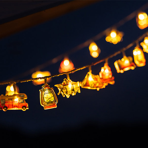 Camping Atmosphere String Lights - 3 Meters - 10 Meters from Apollo Box