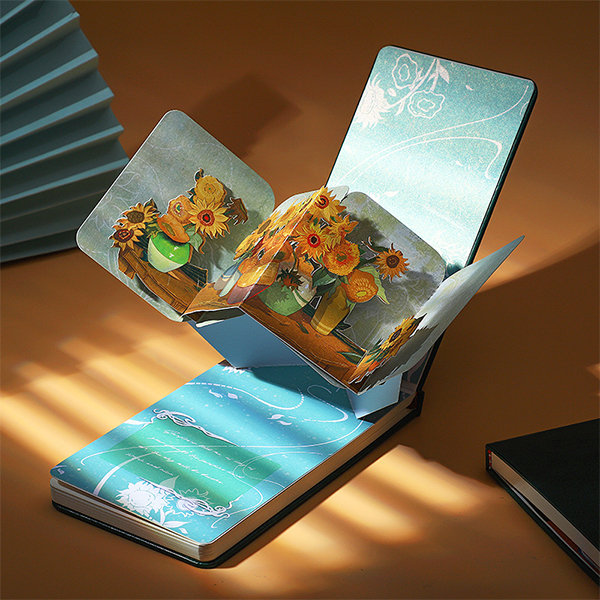 Van Gogh Inspired 3D Journal - Paper - 6 Patterns - ApolloBox