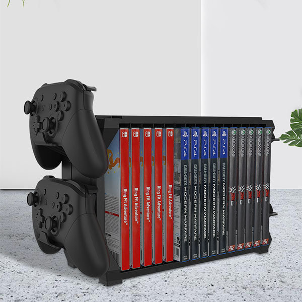 Game Cassette Storage Organizer - Hold Up To 15 Cartridges