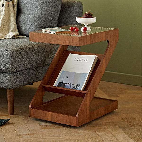 Modern Mobile Side Table - Industrial Chic - Versatile Living Accessory -  ApolloBox