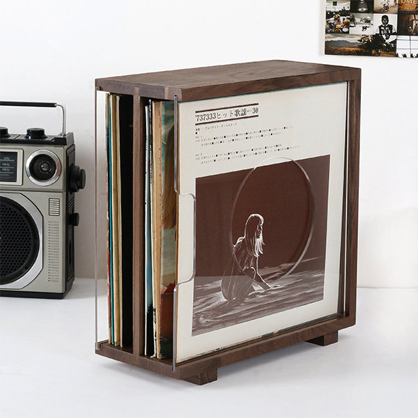 Vinyl Record Wall Decoration - Acrylic - Canvas - 4 Discs in a Set -  ApolloBox