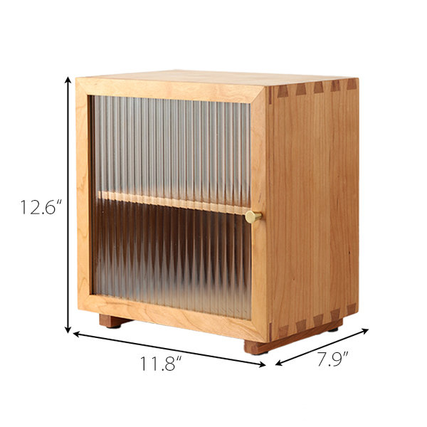 Japanese Wooden Storage Cabinet
